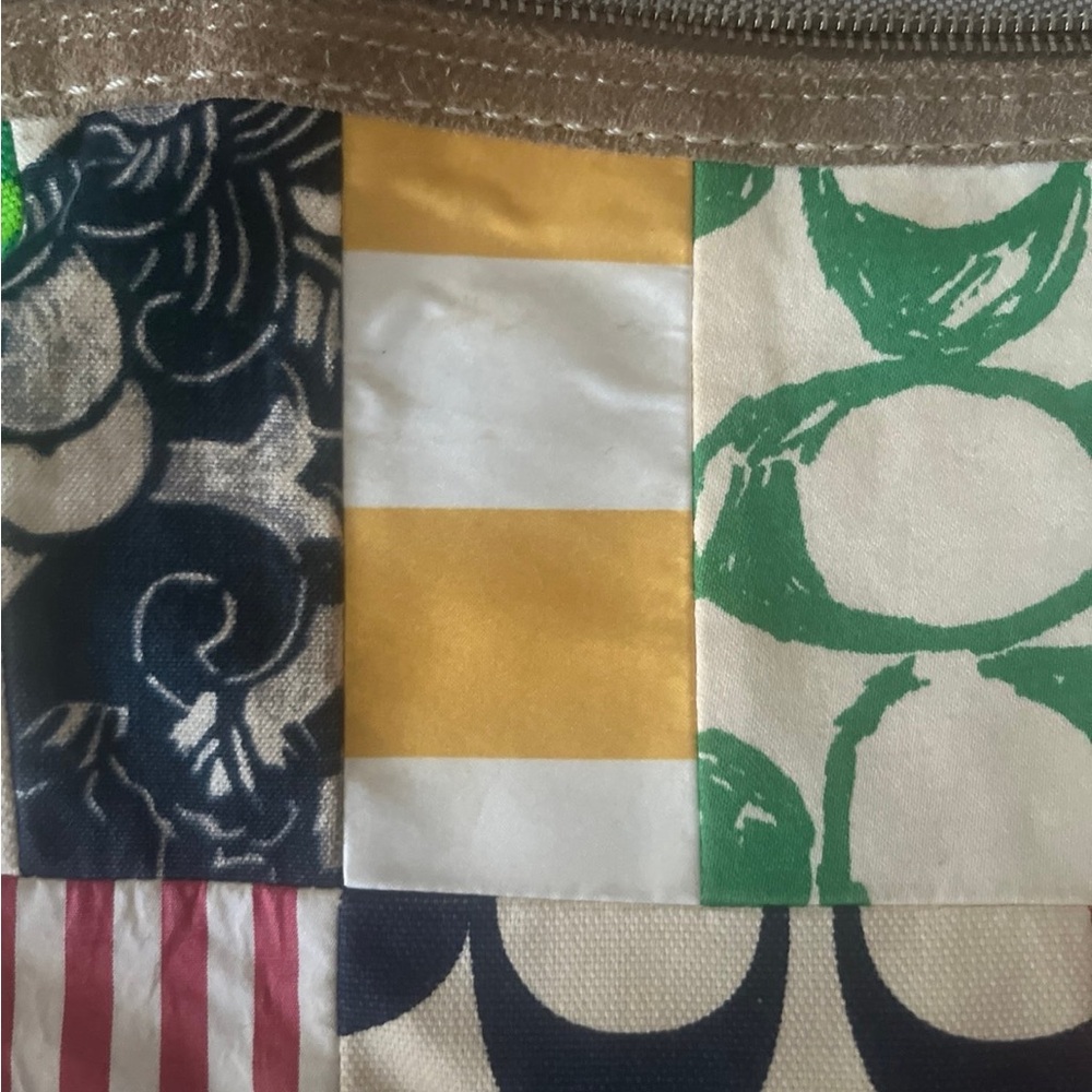 Y2K Coach Limited Edition Patchwork Multicolor Wo… - image 3